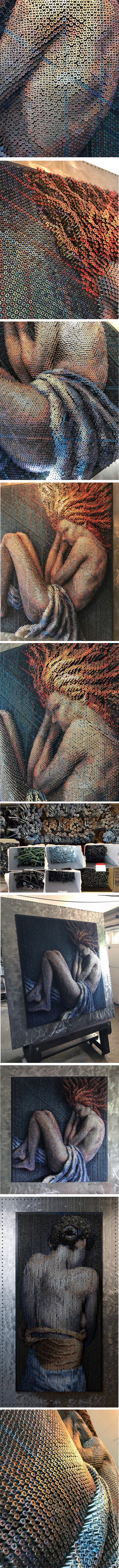 Nećete vjerovati što ovaj umjetnik koristi za svoja predivna djela