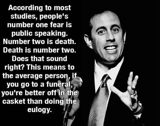 Radije krepati nego govoriti pred ljudima?