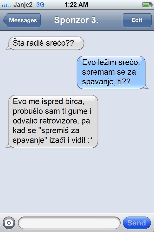 Lažete li partneru preko SMS-a?