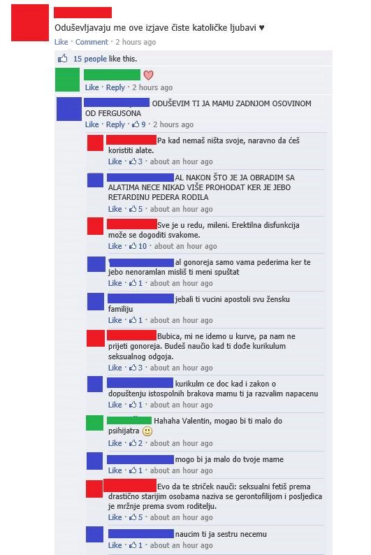 "U ime (čiste katoličke) ljubavi"
