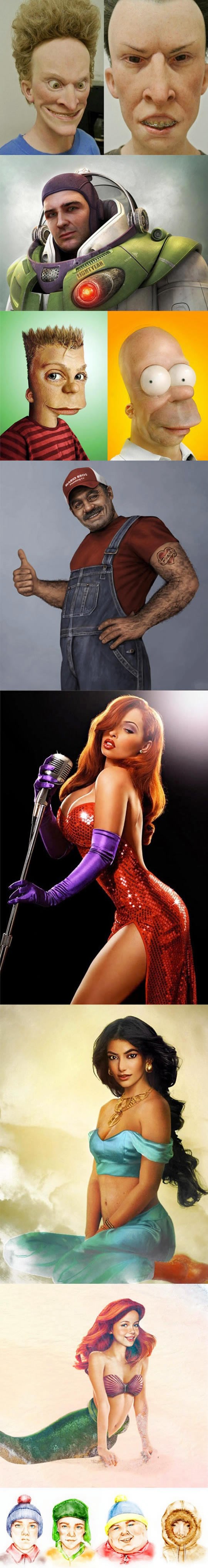 Kad likovi iz crtića ožive