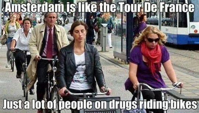 Znaš li što je zajedničko Amsterdamu i Tour de Franceu?