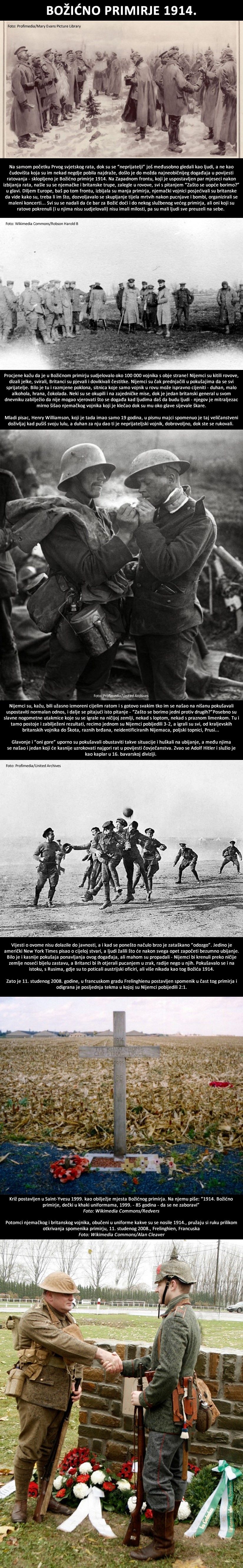 PRIJE NEGO SMO POSTALI ZVIJERI... Priča o Božićnom primirju 1914.