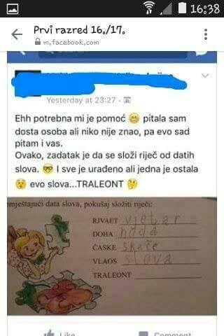 Dijete je pitalo mamu za pomoć, ali ni ona nije znala riješiti ovu premetaljku. Možete li joj vi pomoći?