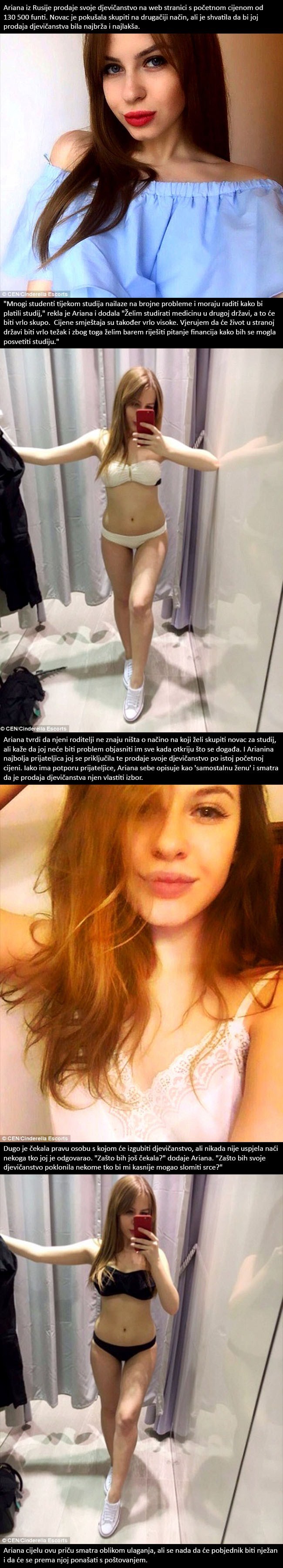 20-godišnjakinja prodaje djevičanstvo putem interneta kako bi skupila novac za studij u inozemstvu