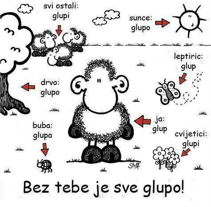 Imate vi nekoga bez koga je sve glupo?