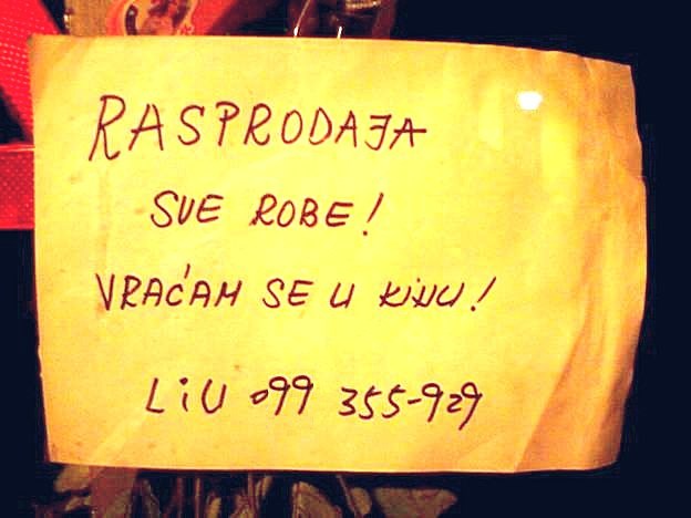 Nije moglo jasnije i tužnije