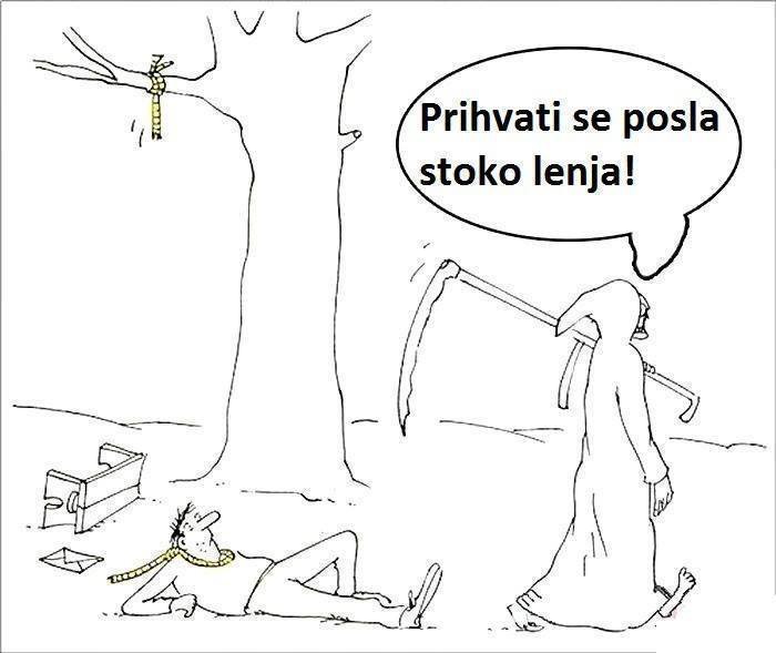 I Smrti dojadilo svačije kukanje kako je teeeeško