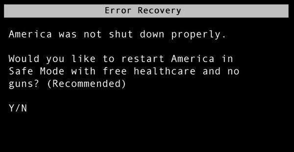 Ameriku bi trebalo restartati