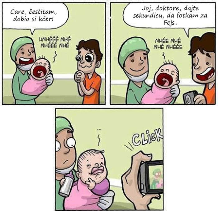Današnje bebe se rađaju s duckfaceom