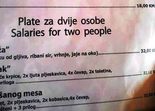 Restoran iz snova: Naručiš pljeskavicu, dobiješ plaću!