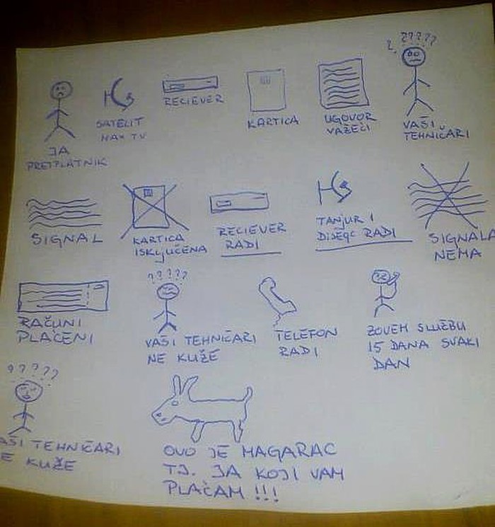 Kad te operateri zajaše poput magarca..