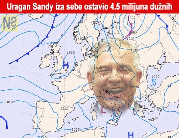 Uragan Sandi u Hrvatskoj ostavio 4.5 milijuna dužnih