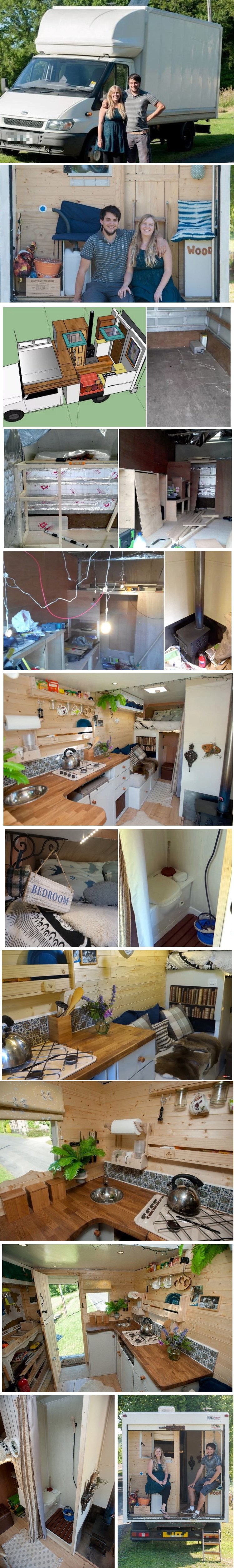 Pretvorili su stari kombi u predivnu kućicu na kotače