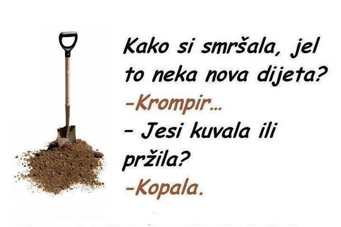Mast se najbolje ubija lopatom