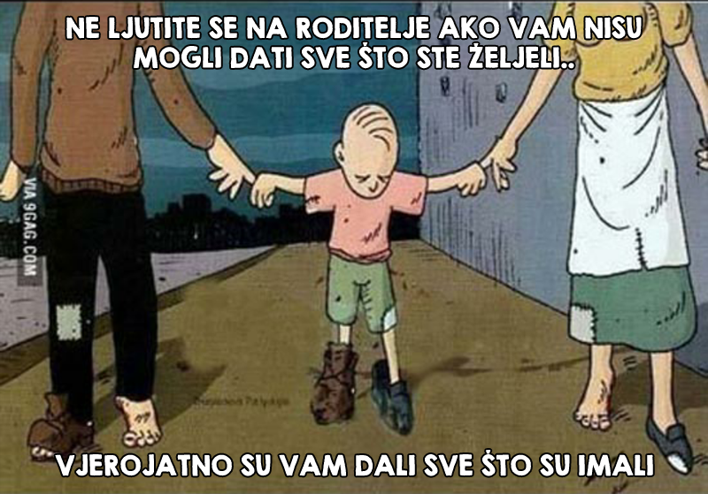 Ne tretirajte tatu i mamu kao bankomate