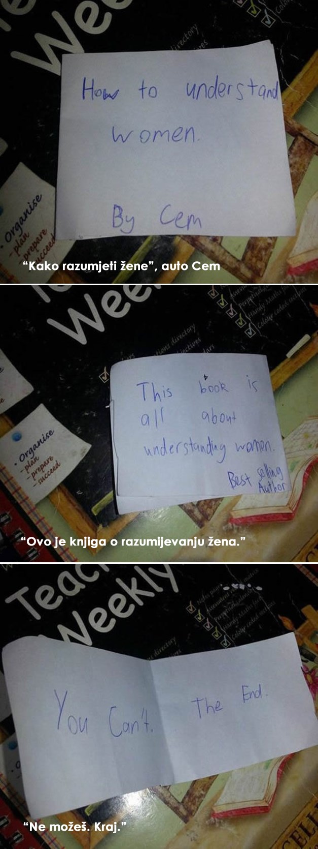 GALERIJA: 12-godišnjak napisao knjigu o razumijevanju žena!