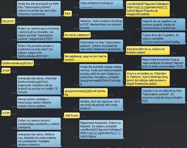 Netko se odlučio našaliti putem poruka i nije odustao sve dok mu se čovjek nije zaprijetio
