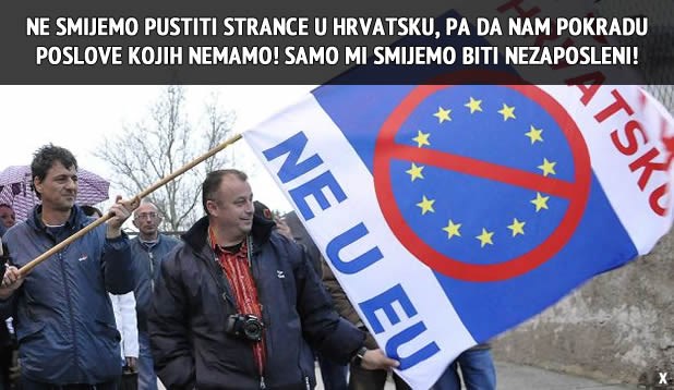 Bojite li se stranaca koji će vam oteti posao koji nemate?