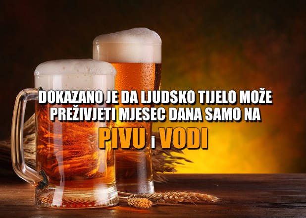 Pivo je život, dokazano!