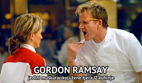 Muškarac koji žene tjera IZ kuhinje?