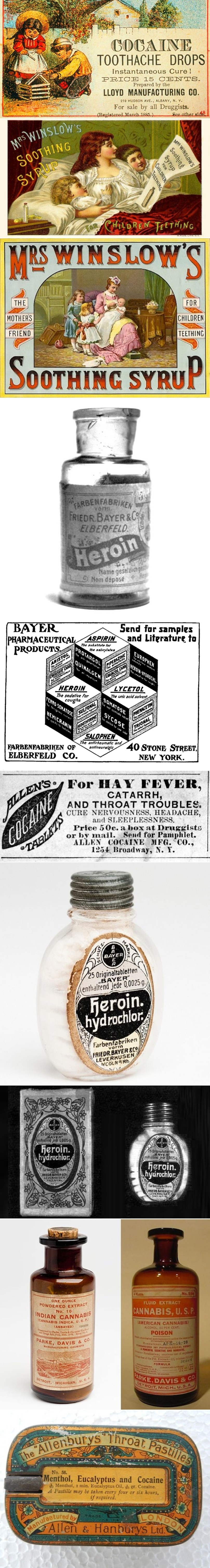 Reklame za brutalne droge koje su nekad bile lijekovi