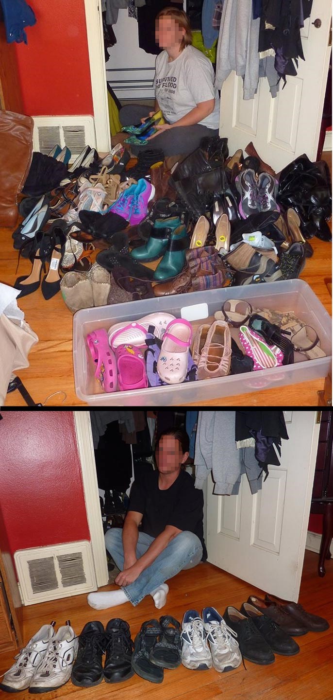 "Borba" spolova: Muška kolekcija cipela vs. ženska