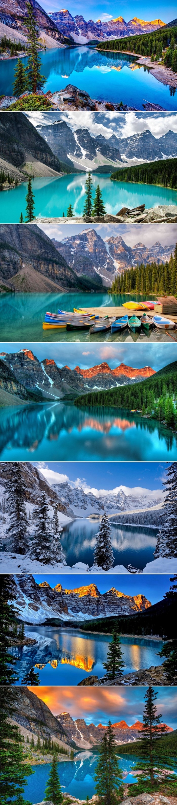 Galerija: Smirena ljepota kanadskog jezera Moraine