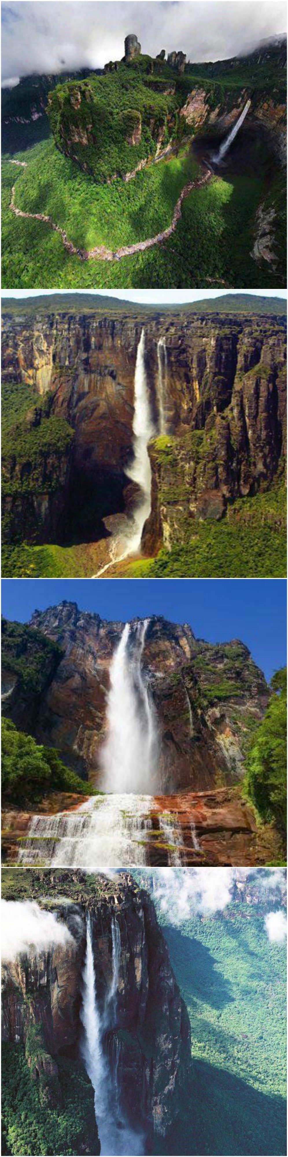 Najviši svjetski vodopad je zaista impresivan, zar ne?