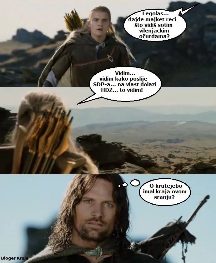 Legolaše, HDZ vide i slijepci, daj se ne bahati