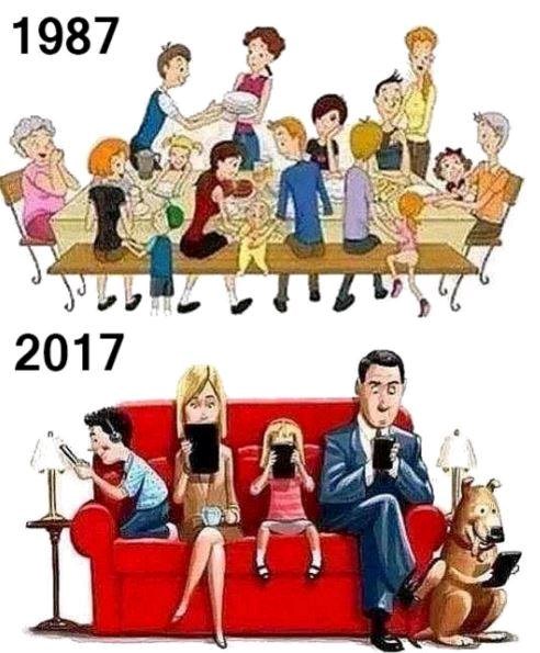 Kako su obiteljska druženja izgledala nekada, a kako izgledaju danas