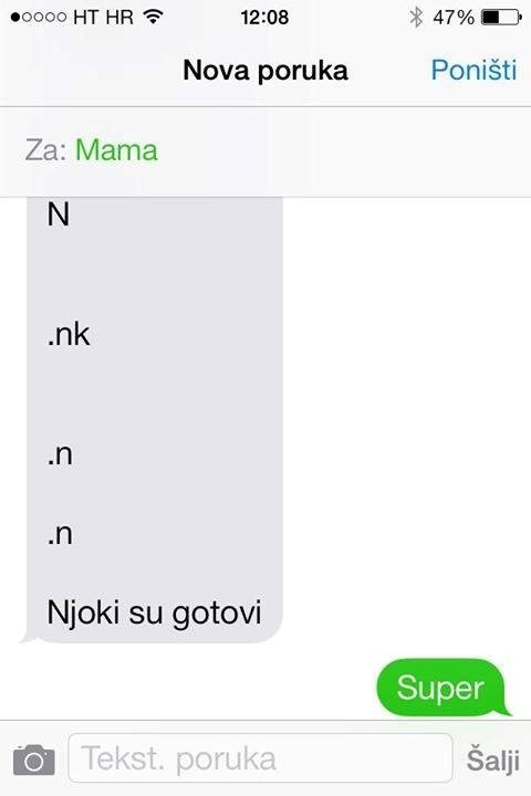 Mama je dobila svoj prvi mobitel, iza ovih slova krije se važna poruka za sina