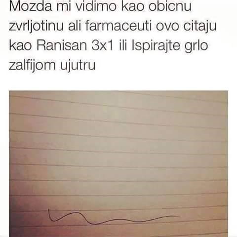 Doktorski švrakopis :) 