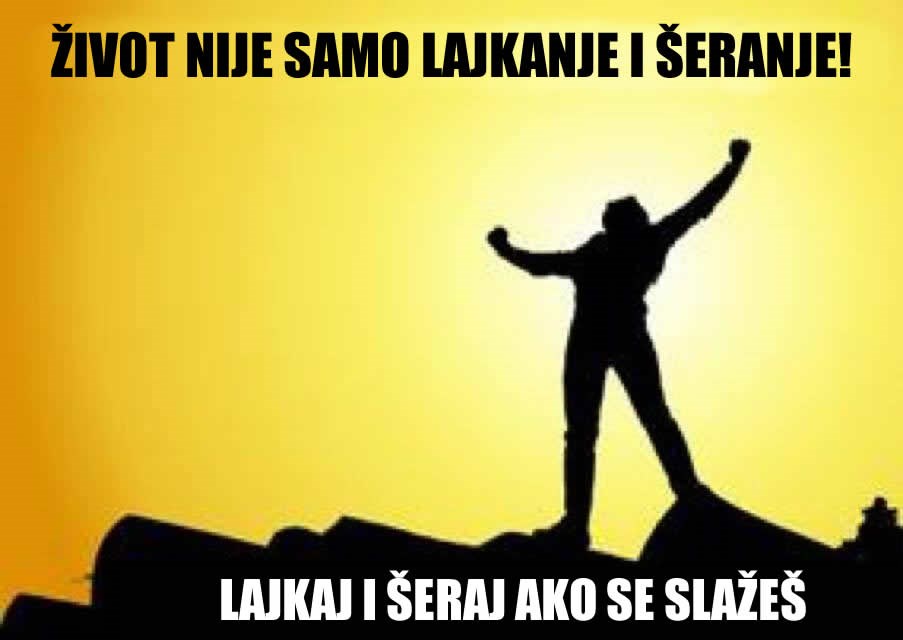 Lajkaj dok nije kasno!