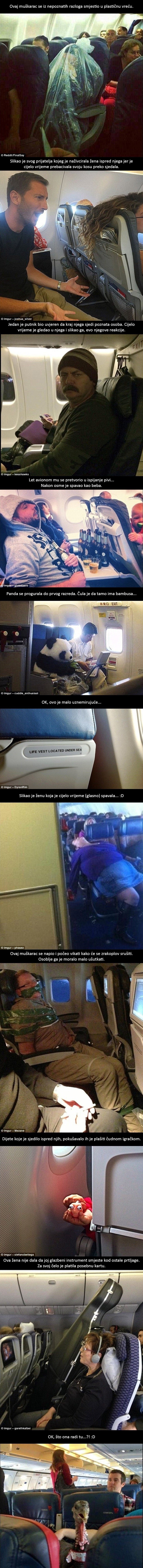 Jedanaest najsmješnijih fotki koje su ljudi slikali u avionima