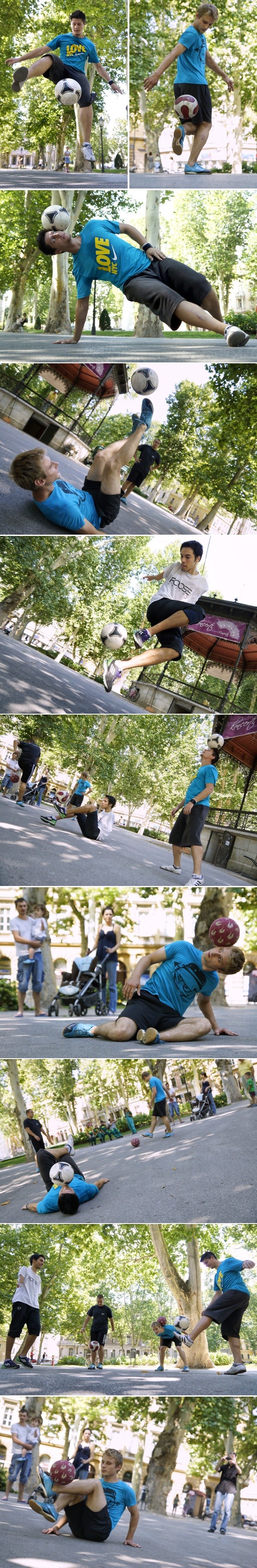 Pogledajte što freestyleri rade s nogometnom loptom