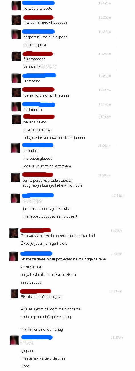 Neuka Fikreta s gnušanjem odbila romantičara