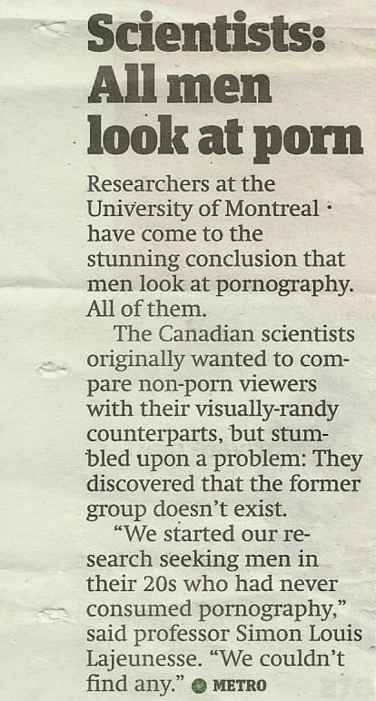 Znanost dokazala: Svi muškarci gledaju pornjavu