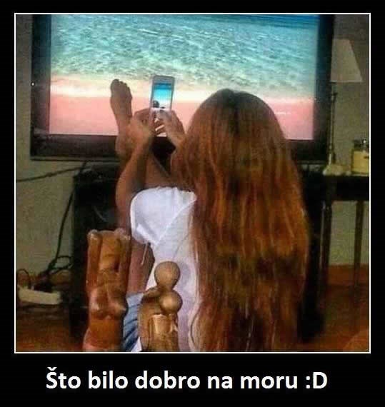 Fotke nogu s plaže su čiste muljaže!