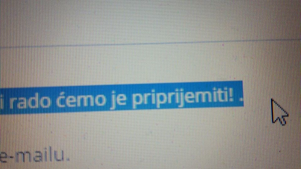 Ono kad se bojiš biti manji Hrvat pa umjesto "e" za svaki slučaj napišeš "ije"