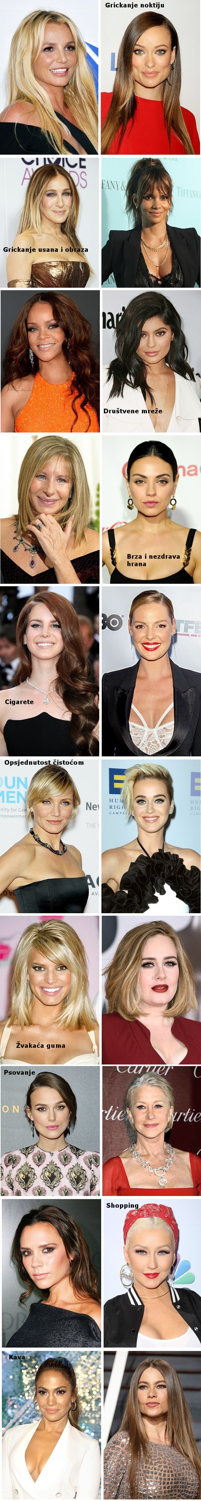 Otkrili smo loše i čudne navike holivudskih ljepotica