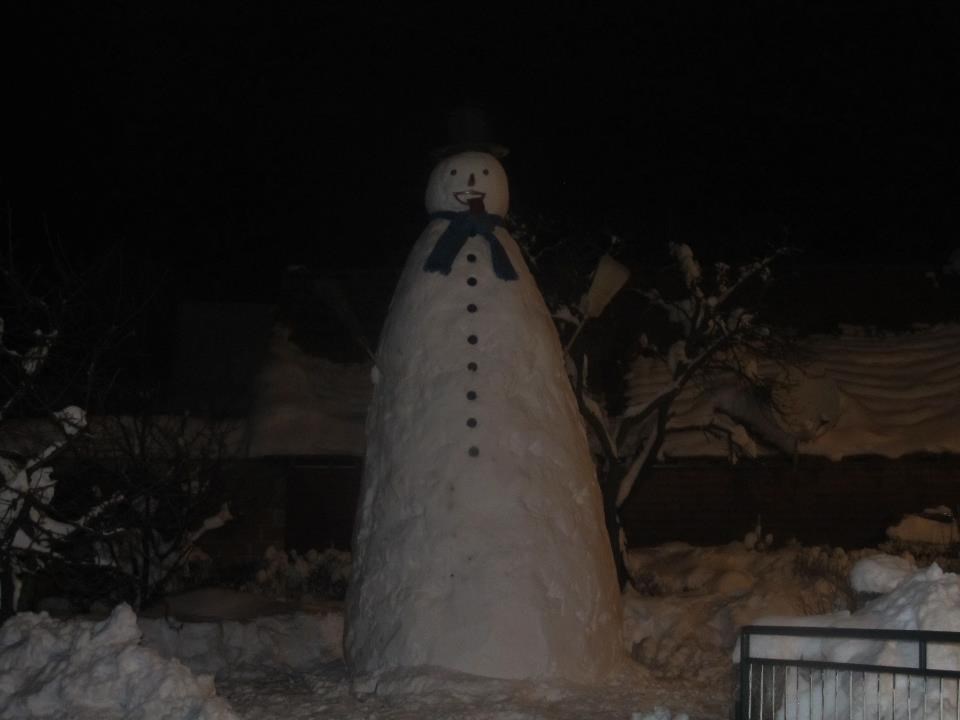 Ogromni snješko iz Gornje Bistre