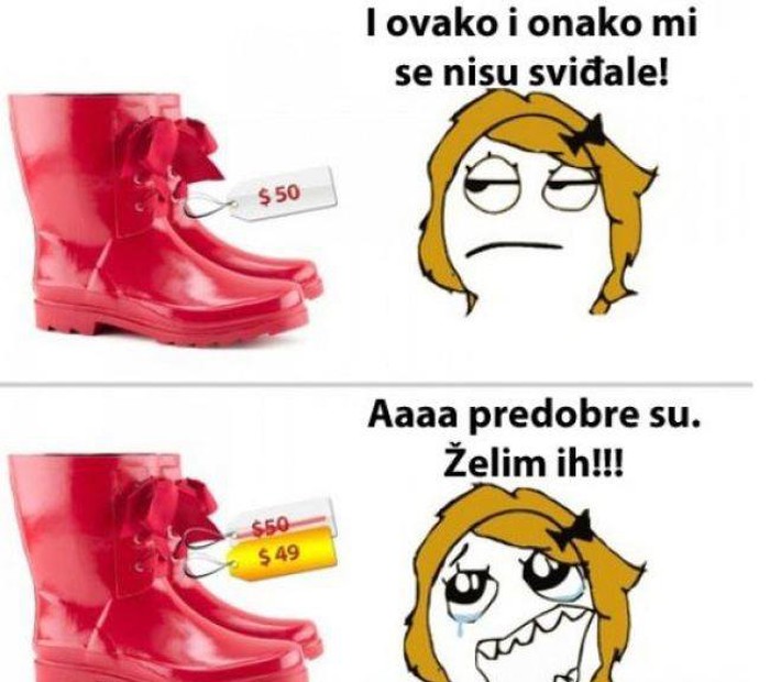 Sniženja su zlo