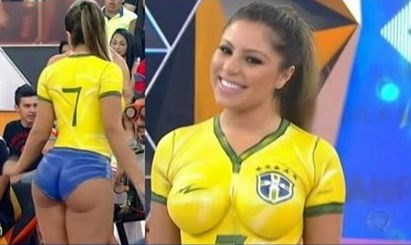 Tko bi rekao da je gola?