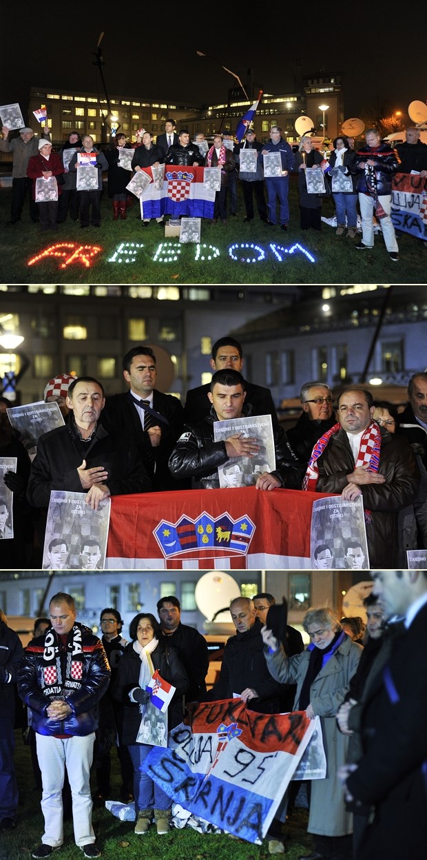 Hrvati u Haagu mole za Gotovinu i Markača