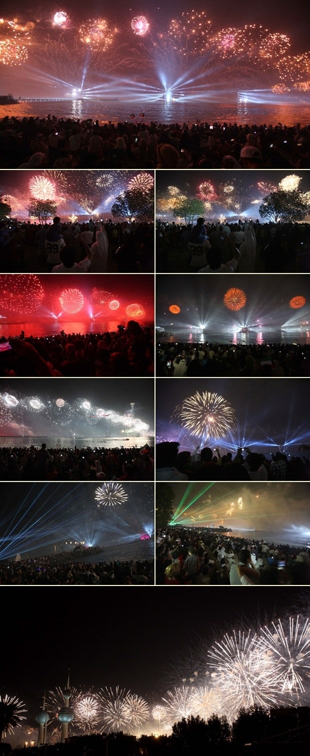 Rekordni rođendanski vatromet u Kuvajtu