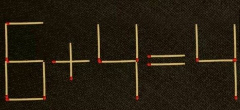 Zagonetka: Pomaknite samo jednu šibicu da dobijete točnu jednakost