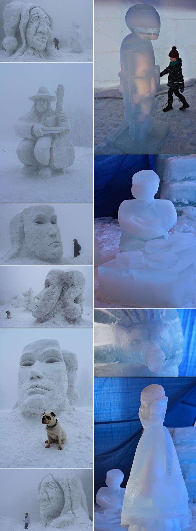 Ovako skulpture od snijega i leda izgledaju u Češkoj