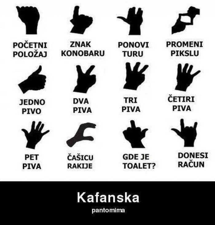 Konobarska pantomima