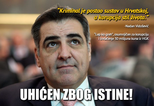 Nije Vidošević kriv, podmeću mu jer je lijep!